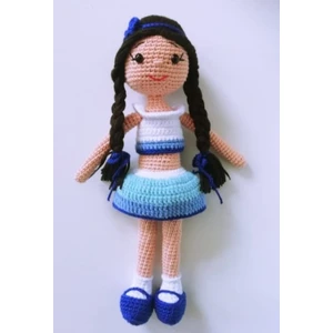 Oyuncak Park Mavi Güneş Bebek Amigurumi Organik Oyuncak