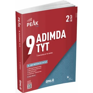 Ünlü Yayınları TYT 9 Adımda Tüm Dersler Soru Bankası 2. Kitap
