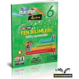 Maraton Yayıncılık 6. Sınıf Etkinlik Fen Bilimleri Soru Bankası