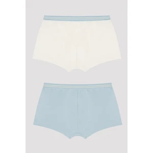Mavi Erkek Çocuk Together Organic 2li Boxer
