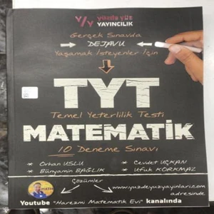 Yüzde Yüz Yayınları Tyt Matematik 10 Deneme Sınavı