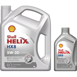Helix Hx8 5W30 ECT C3 Dpf Partiküllü Motor Yağı 4+1 Litre (Üretim Yılı: 2024)