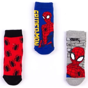 Marvel Spider-Man 3 Çift Kaydırmaz Taban Havlu Çorap 19164