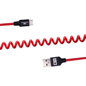 Swiss Charger Spiral Micro Usb Kablo SCC-10010 1,5m