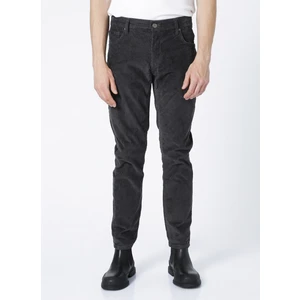 Lee Cooper 221 Lcm 221005 Ricky Nd 1   Yüksek Bel Regular Straight Düz Antrasit Erkek Chino Pantolon