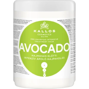 Kallos Cosmetics Avocado Ile Zenginleştirilmiş  Şampuan Öncesi Yoğun Bakım Maskesi 1000 ml