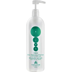 Kallos Cosmetics Yağlı Saç ve Saç Derisi Için Derin Temizleyici Şampuan 1000 ml