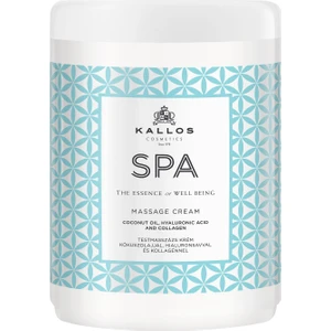 Kallos Cosmetics Spa 1000 ml Hindistan Cevizi Yağı, Hyaluronik Asit ve  Içeren Vücut Bakım ve Masaj Kremi