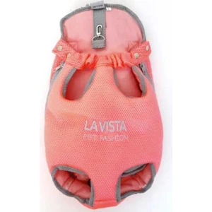 La Vista  Ana Kucağı-Kanguru Kedi Köpek Taşıma  PEMBE XL BEDEN