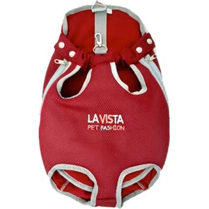 La Vista  Ana Kucağı-Kanguru Kedi Köpek Taşıma  KIRMIZI M BEDEN