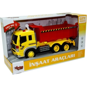 1:16 Sürtmeli Sesli Işıklı Kamyon