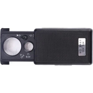 Cep LED Büyüteç Mücevher Büyüteç Mikroskobu 30X 60X (Yurt Dışından)