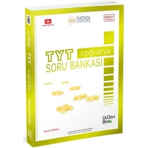 ÜçDörtBeş Yayınları 2021 TYT Coğrafya Soru Bankası