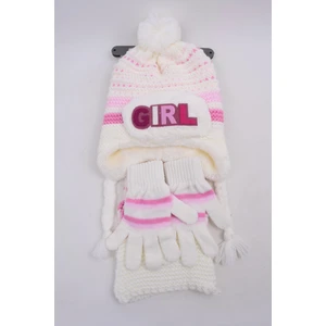 3-7 Yaş 3'lu Cocuk Atkı Bere Eldiven Set