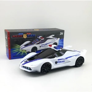 Berat Toys Berattoys Pilli Işıklı Sesli Polis Arabası