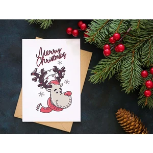 Yılbaşı Happy New Year Tebrik Kartı Kartpostalı