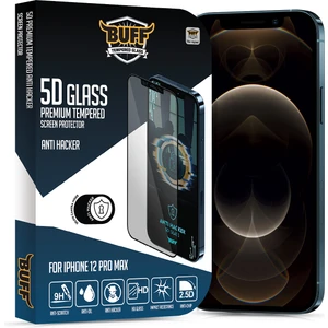 iPhone 12 Pro Max 5d Glass Anti Hacker Ekran Koruyucu