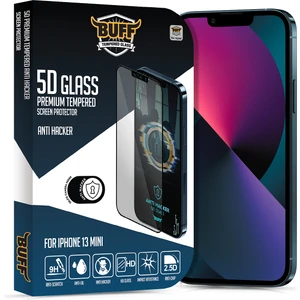 Buff iPhone 13 Mini 5d Glass Anti Hacker Ekran Koruyucu