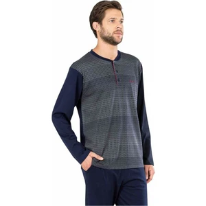 Pierre Cardin 5464 Erkek Jakarlı Pijama 22K