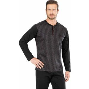 Pierre Cardin 5469 Erkek Jakarlı Pijama 22K