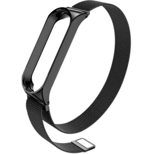 Xiaomi Mi Band 3 4 Akıllı Bileklik Tme Kordon Kayış Hasır Metal