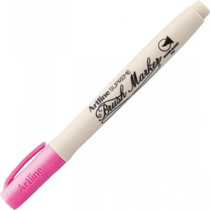 Supreme Brush Marker Fl. Pembe