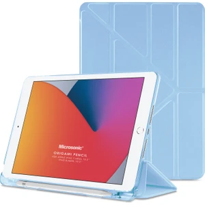 Apple iPad 10.2'' 9. Nesil (A2602-A2604-A2603-A2605) Origami Pencil Mavi