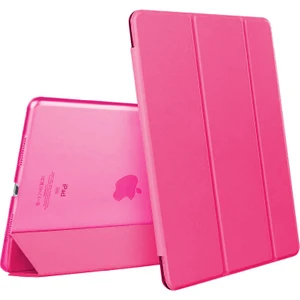 Apple iPad 10.2'' 9. Nesil (A2602-A2604-A2603-A2605) Smart Case ve Arka Kılıf Pembe