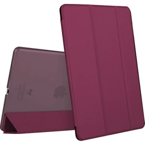Apple iPad 10.2'' 9. Nesil (A2602-A2604-A2603-A2605) Smart Case ve Arka Kılıf Mor