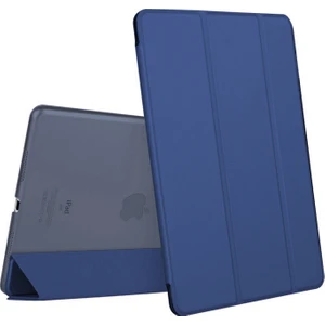 Apple iPad 10.2'' 9. Nesil (A2602-A2604-A2603-A2605) Smart Case ve Arka Kılıf Lacivert
