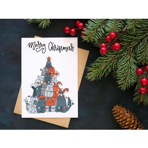 Yılbaşı Tebrik Kartı-Happy New Year Card-Yılbaşı Kartpostalı