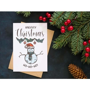 Yılbaşı Tebrik Kartı-Happy New Year Card-Yılbaşı Kartpostalı