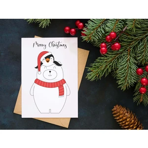 Yılbaşı Tebrik Kartı-Happy New Year Card-Yılbaşı Kartpostalı