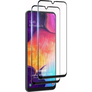 Samsung Galaxy A50 Crystal Seramik Nano Ekran Koruyucu Siyah (2 Adet)