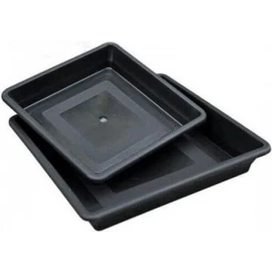 Kare Saksı Altlığı Düz 18 cm