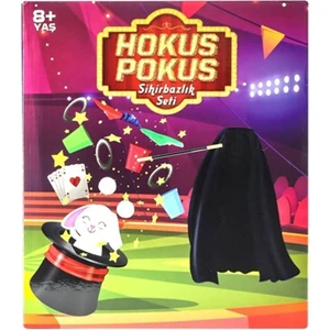 Hokus Pokus Sihirbazlık Seti Eğlenceli Illüzyon Seti
