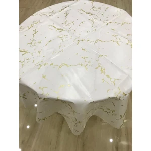 Yüksel Halı Mefruşat Muşamba Masa Örtüsü Yuvarlak 140 cm