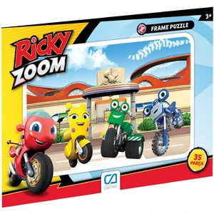 Ca Games Ricky Zoom Frame Puzzle 35 Parça