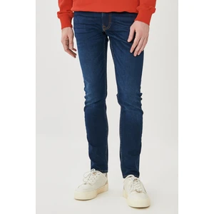 Luke Slim Tapered Fit Normal Bel Esnek Jean Kot Pantolon