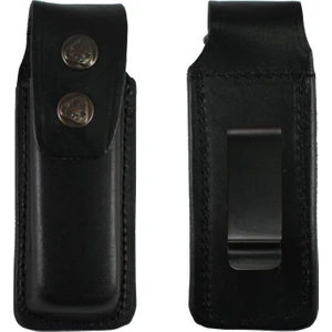 E Life Tasarım YT-002 Maşalı Deri Şarjör Kılıfı 9 mm Siyah