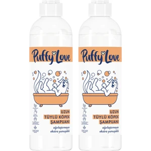 Puffy Love Hayvan Dostu Uzun Tüylü Köpek Şampuanı 370 Ml X2 Adet