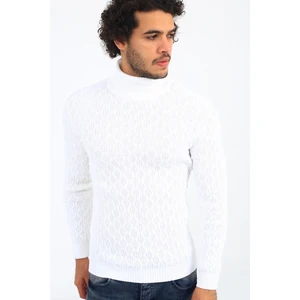 Seka 221 Slim Fit Kalın Erkek Boğazlı Kazak