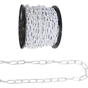 Etsylight, Zincir, Avize Zinciri,  Metal  Zincir, Beyaz Zincir,  ( 5 Metre ) Beyaz