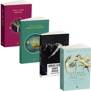 Orsinya Öyküleri - Dünyanın Kıyısında Dans-Anlatış - Sürgün Gezegeni - Ursula K. Le Guin - 4 Kitap Takım