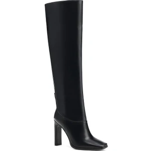Nine West Epıkat 1pr Siyah Kadın Topuklu Çizme