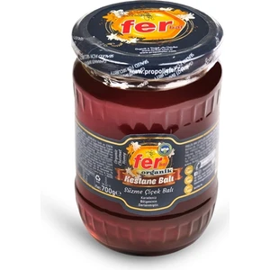 Organik Kestane Süzme Çiçek Balı 700 gr