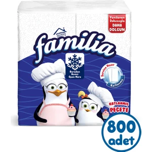100'lü Katlanmış Peçete (8 Paket x 100 Yaprak)