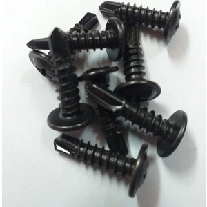 Kopca 4,8 x 19 mm Rysb Matkap Uçlu Vida Siyah - 50 Adet