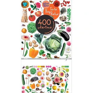Eğlen Öğren Tarla Bağ Bahçe 400 Çıkartma