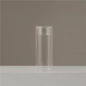 Udele Cam Mumluk 6X15 cm Transparan